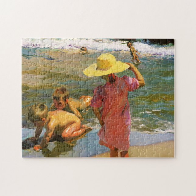Ninos A La Orilla del Mar von Joaquin Sorolla (Horizontal)