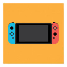 Nintendo Switch(Neon Blue/Red) Poster