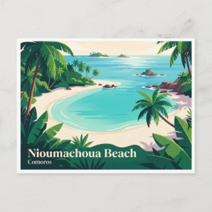 Nioumachoua Beach Komoren Postkarte