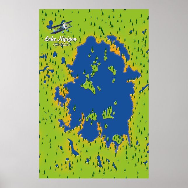 Nipigon-See Poster (Vorne)