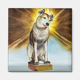 Nipper, der Goldene Junge der RCA Magnet