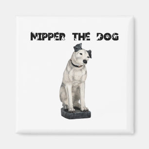 Nipper, die RCA Hundeschrift Magnet