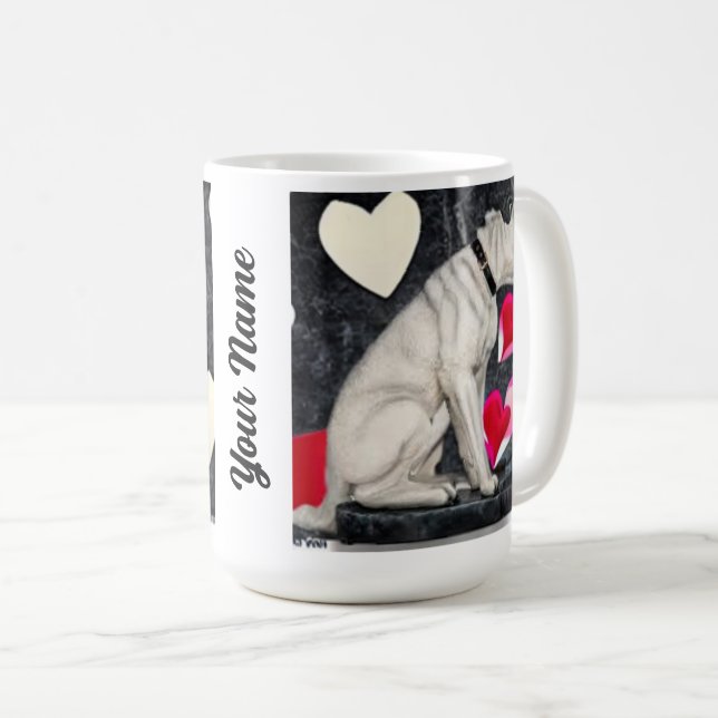 Nipper, Die Tasse des RCA-Hundes Valentinstag (VorderseiteRechts)