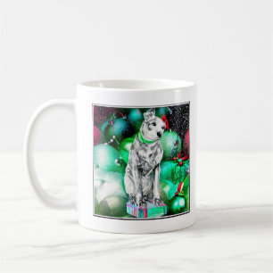 Nipper, The RCA Dog Christmas Kaffeetasse