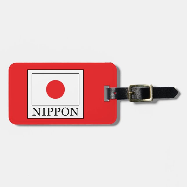 Nippon Gepäckanhänger (Vorderseite horizontal)
