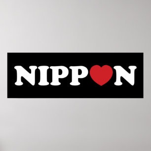 Nippon Liebe Heart Poster