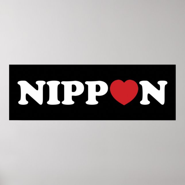 Nippon Liebe Heart Poster (Vorne)