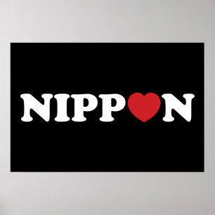 Nippon Liebe Heart Poster