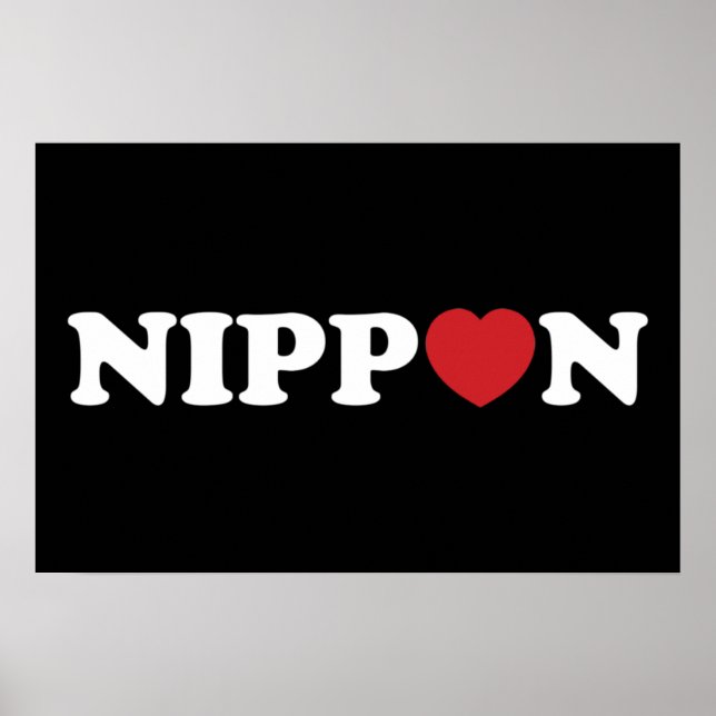 Nippon Liebe Heart Poster (Vorne)