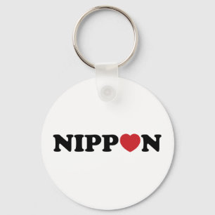 Nippon Liebe Heart Schlüsselanhänger