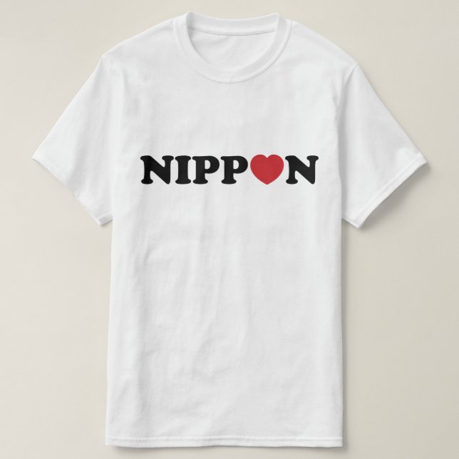 Nippon Liebe Heart T-Shirt (Design vorne)
