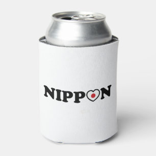 Nippon Liebe Herzenflagge Dosenkühler
