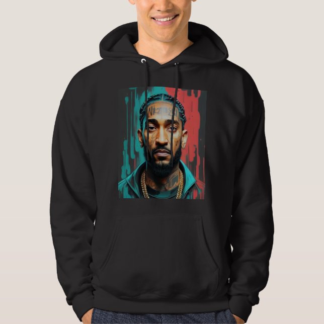 Nipsey Hu$$le Hoodie (Vorderseite)