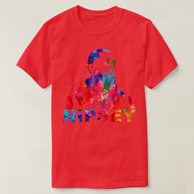 Nipsey Hussle Tribute T-Shirt (Design vorne)