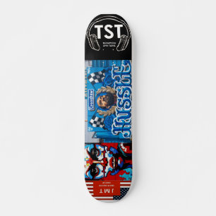 NIPSEY THE GREAT Skateboard, 7¾ Zoll Deck Skateboard