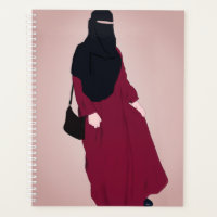 Niqab - Muslimah - Hijab Hand gezeichnet - Hijab G