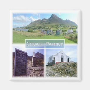 NIR009 CROAGH PATRICK, Nordirland, Kühlschrank Magnet