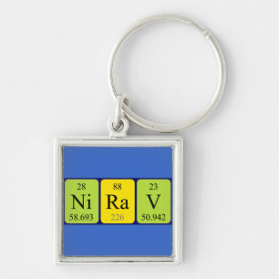 Nirav-Nachname Schlüsselanhänger