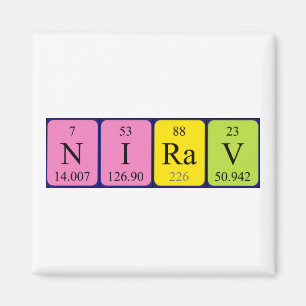 Nirav Periodenmagnet Magnet