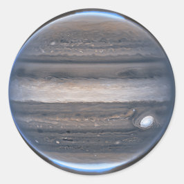 NIRCam View of Jupiter | JWST Runder Aufkleber
