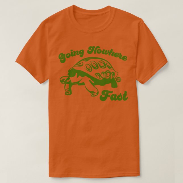 NIRGENDWO SCHNELL T-Shirt (Design vorne)
