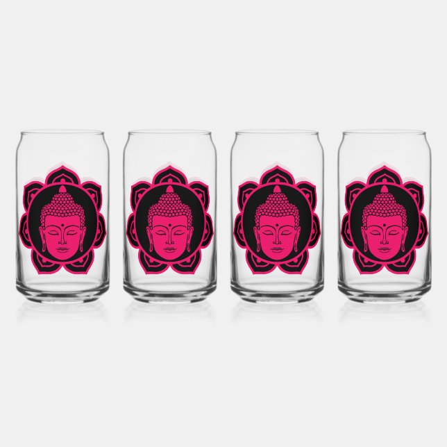 Nirvana Buddhist Dosenglas (Vorderseite)
