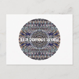 Nirvana .Dans un monde parfait carte postale
