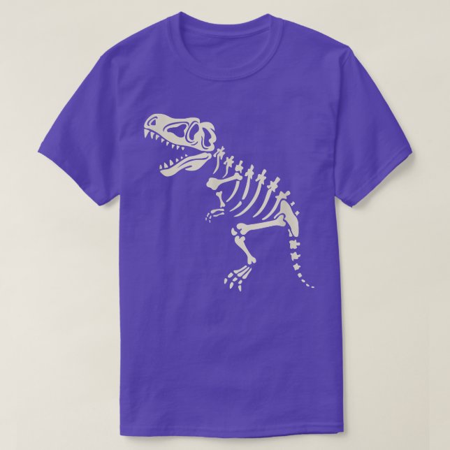 Nirvana Dinosaur Skeleton  T-Shirt (Design vorne)