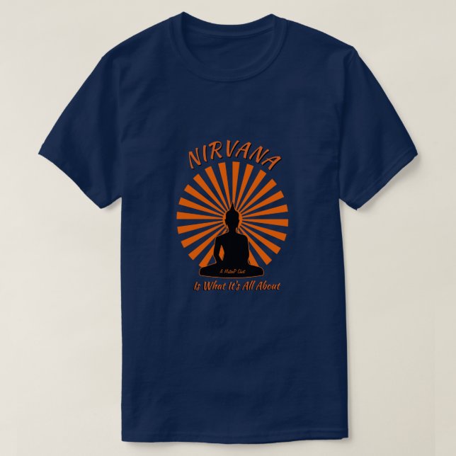 Nirvana - Ein MisterP-Shirt T-Shirt (Design vorne)