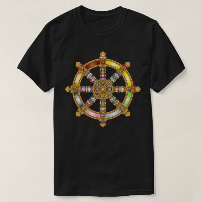 Nirvana Mandala Geometrie, Museo Cantonale d'Arte T-Shirt (Design vorne)