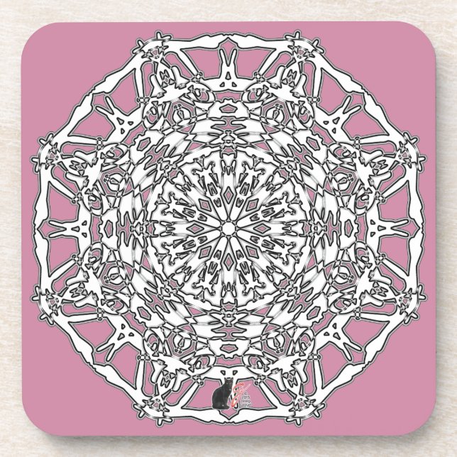 Nirvana Octa Glyph Dawn Dessous de verre (Devant)