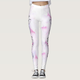 *~* Nirwana-Mond-Lotos-Weg zur Erleuchtung Leggings