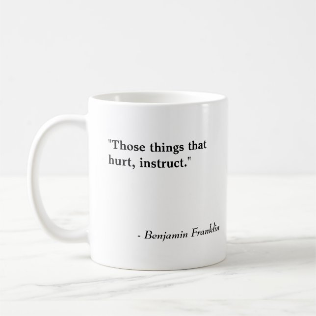 Nirwana-Nugget - Tassen-Schablone Kaffeetasse (Links)