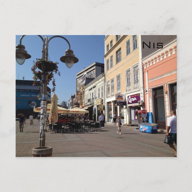 Nis Postkarte (Vorderseite)