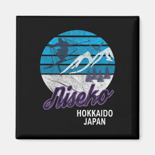 Niseko Hokkaido Island Japan Ski Resort Snowboardi Magnet