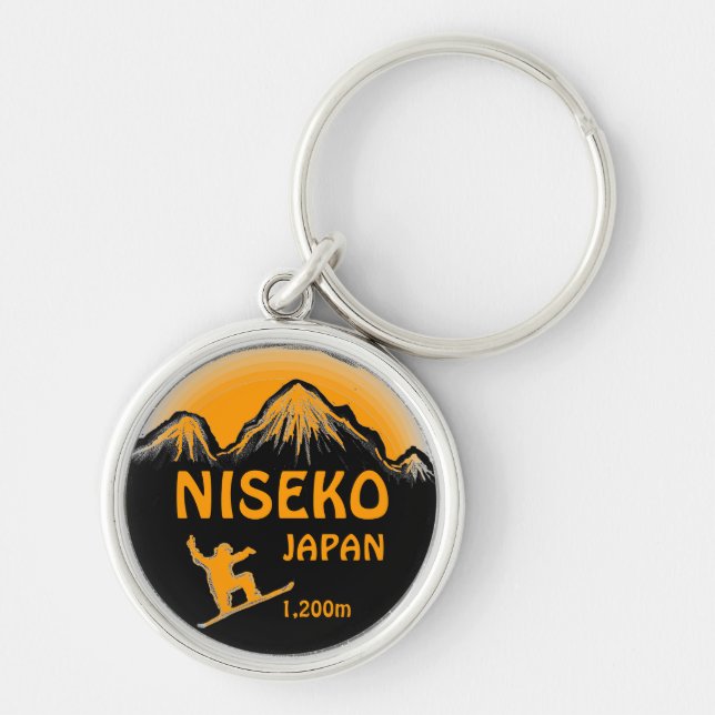 Niseko Japan Schlüsselanhänger (Vorne)