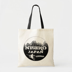 Niseko Japan Schwarz-weiße Skitasche Tragetasche