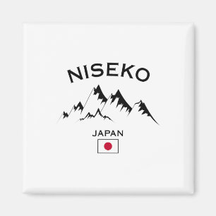 Niseko Japan Ski Resort Hokkaido Japanischer Berg Magnet