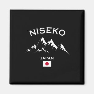 Niseko Japan Ski Resort Hokkaido Japanischer Berg Magnet