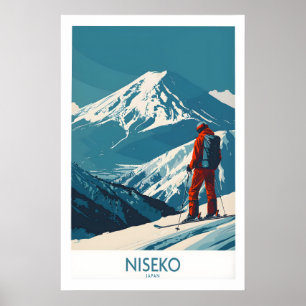Niseko Kunstposter - Skiposter Japan 1 Poster
