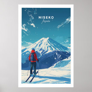 Niseko Reise Druck - Japan 1 Poster