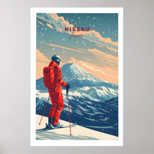 Niseko-Reiseposter - Japan 1 Poster
