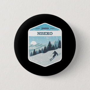 Niseko Ski Resort Japan Hokkaido Insel Snowboardi Button