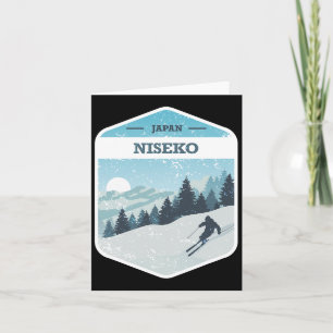 Niseko Ski Resort Japan Hokkaido Insel Snowboardi Karte