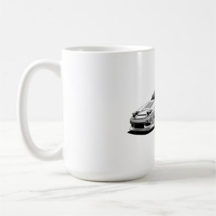 Nissan 240sx handgezeichnete Kunstwerke Kaffeetasse