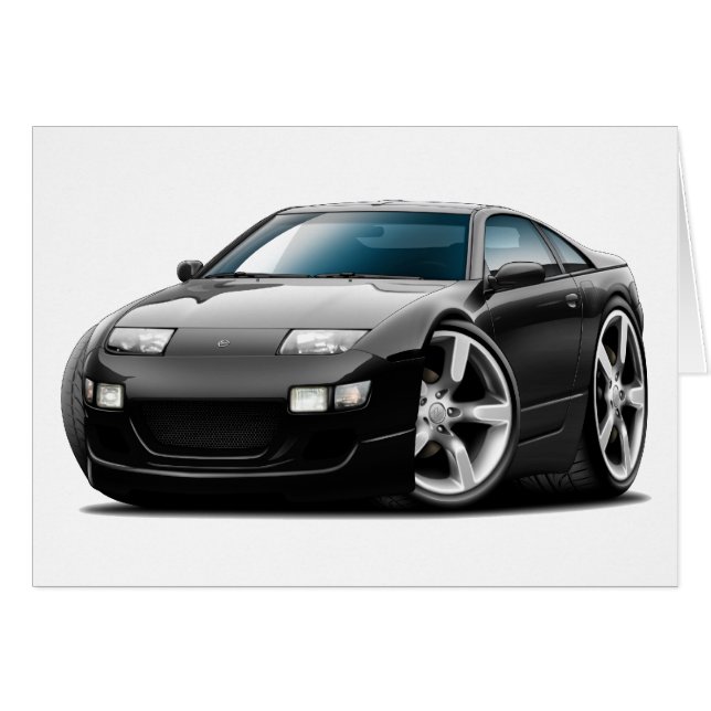 Nissan 300ZX Black Car (Vorderseite (Horizontal))