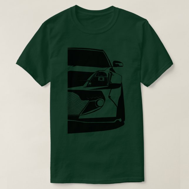 Nissan 350Z Z33 Rocket Bunny Front View T-Shirt (Design vorne)