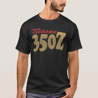 Nissan 35OZ Front- und Rückseite Sportwagen Mädche T-Shirt