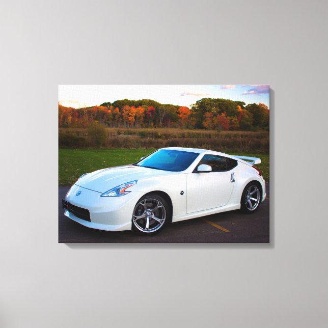 Nissan 370Z NISMO Leinwand (Vorderseite)