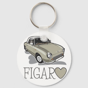 Nissan Figaro Topaz Mist Schlüsselanhänger